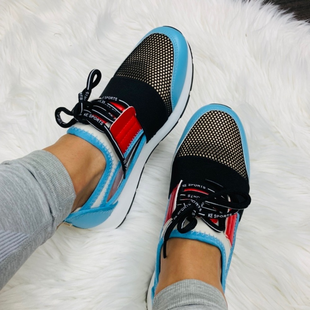 Multi cutout platform sneaker - Picture 4 of 7